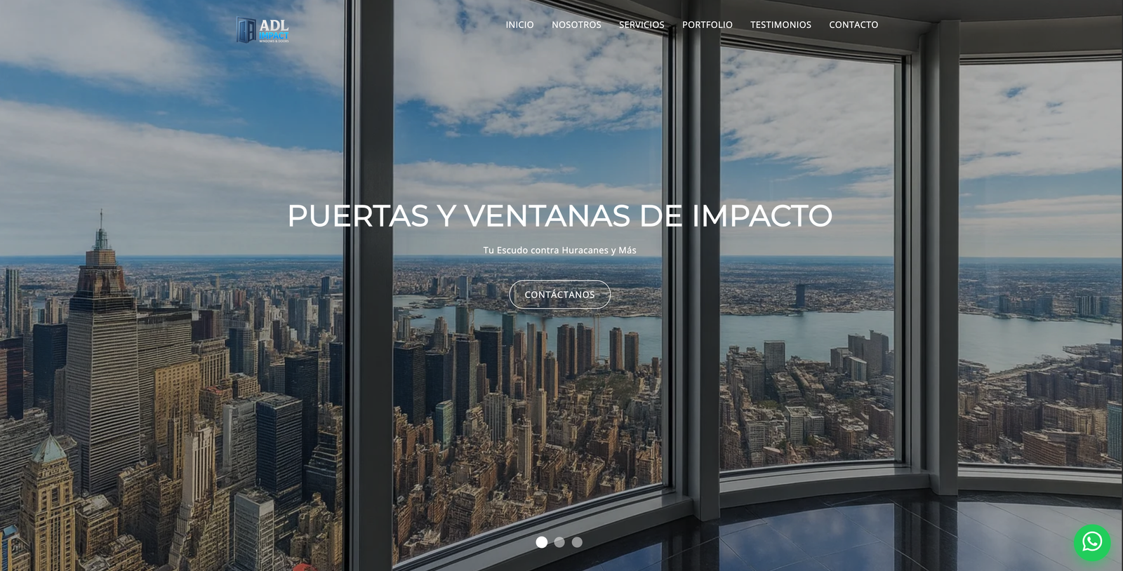 Sitio web de Adlimpact Windows